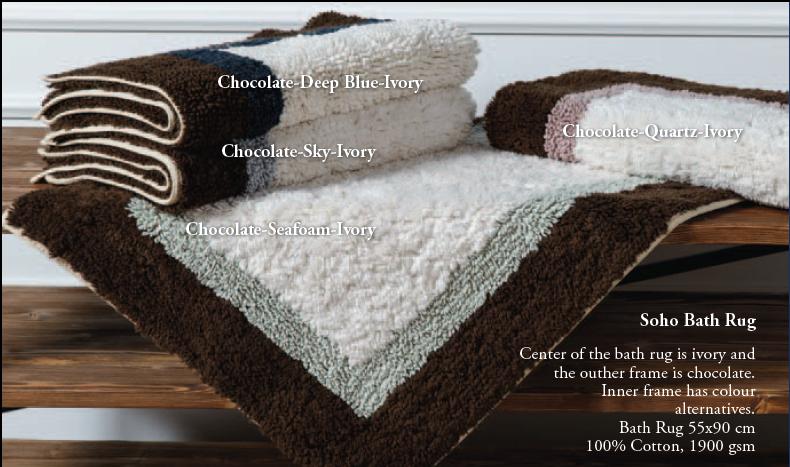 картинка  "Soho"     Банный коврик из хлопка от магазина Textile House