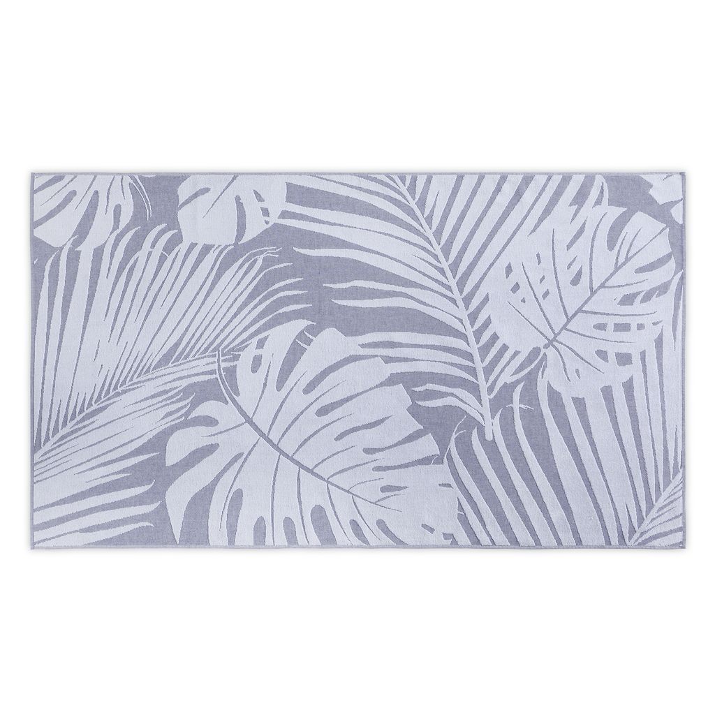 картинка "Leaves Jacquard"   Пляжное полотенце  от магазина Textile House